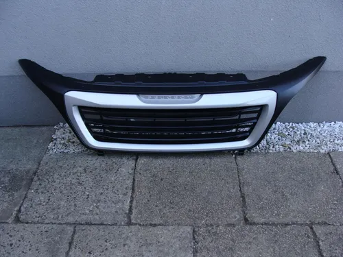 1314847070 Peugeot Boxer Front bumper upper radiator grill