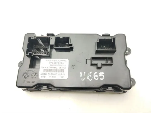 9Y0907040N Porsche Cayenne (9Y0 9Y3) Climate control unit
