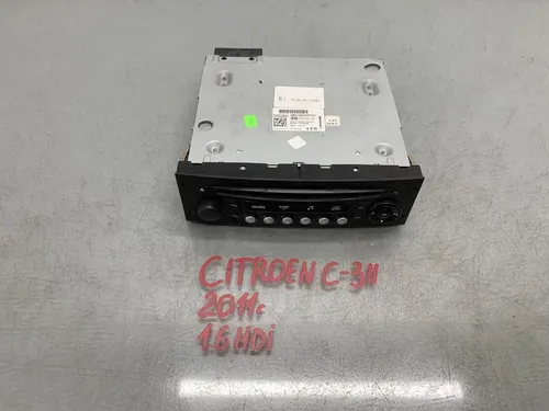 9816070XT00 Citroen C3 Radio/CD/DVD/GPS head unit