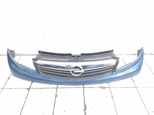 93856149 Opel Vivaro Front bumper upper radiator grill