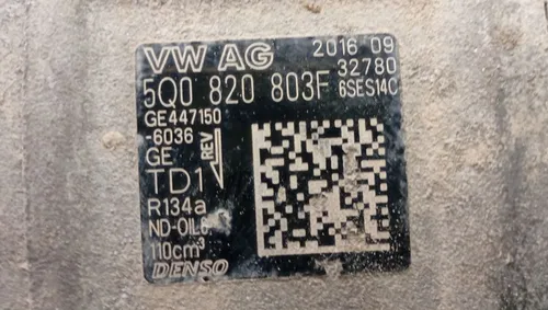 5Q0820803F Volkswagen Caddy Air conditioning (A/C) compressor (pump)