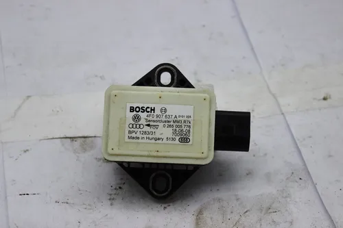 4f0907637a Audi A6 S6 C6 4F ESP acceleration yaw rate sensor