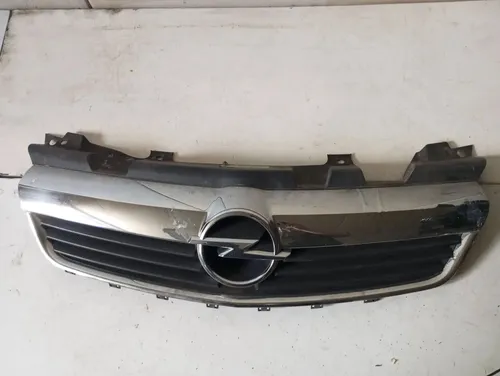 13225775 Opel Astra H Front bumper upper radiator grill