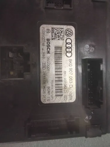 8K0907063D Audi A5 8T 8F Comfort/convenience module
