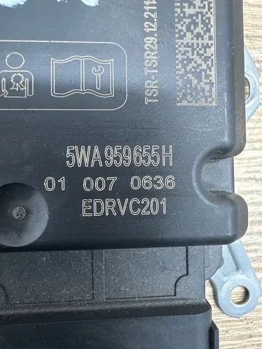 5WA959655H Volkswagen Golf VIII Airbag control unit/module