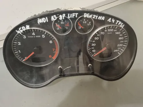 8P0920931R Audi A3 S3 8P Speedometer (instrument cluster)