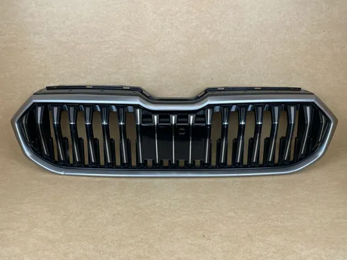 3P0853653A Skoda Superb B9 Front bumper upper radiator grill