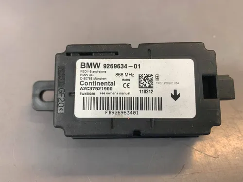 9269634 BMW 1 F20 F21 Alarm control unit/module
