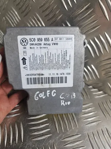 5C0959655A Volkswagen Golf VI Airbag control unit/module