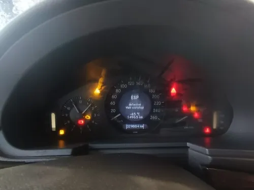 110080292 Mercedes-Benz E W211 Speedometer (instrument cluster)