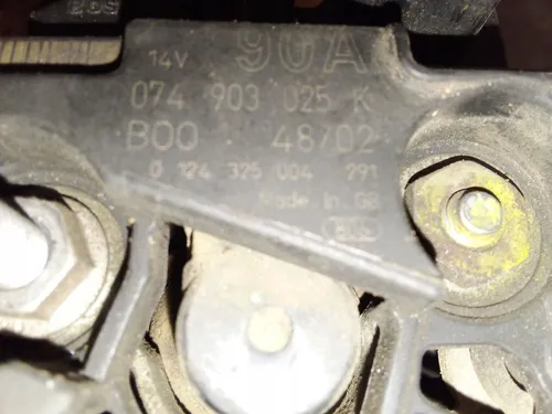 074130115B Volkswagen Transporter - Caravelle T4 Generator/alternator