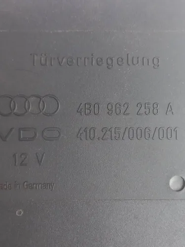 4B0962258A Audi A6 S6 C5 4B Comfort/convenience module