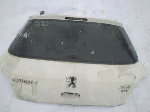 baltas Peugeot 307 Tailgate/trunk/boot lid