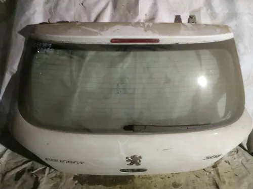 baltas Peugeot 307 Tailgate/trunk/boot lid
