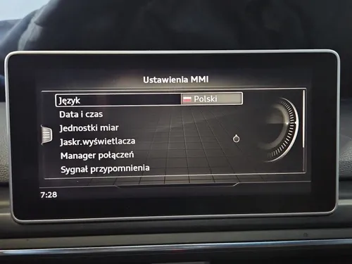 8W0919605 Audi A4 S4 B9 8W Screen/display/small screen