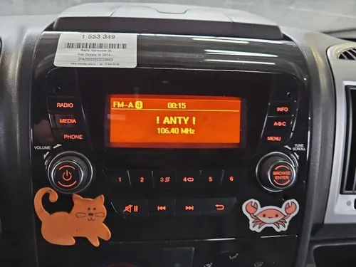 07356443500 Fiat Ducato Radio/CD/DVD/GPS head unit