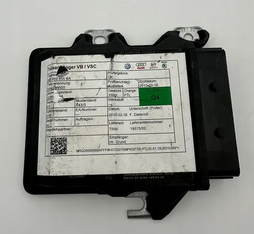 3G0959655BA Volkswagen Golf VIII Airbag control unit/module