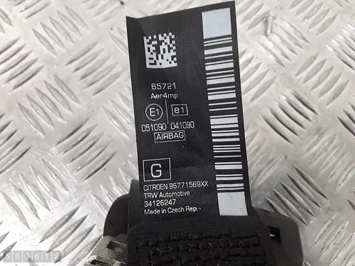 96771569 Citroen C3 Front seatbelt