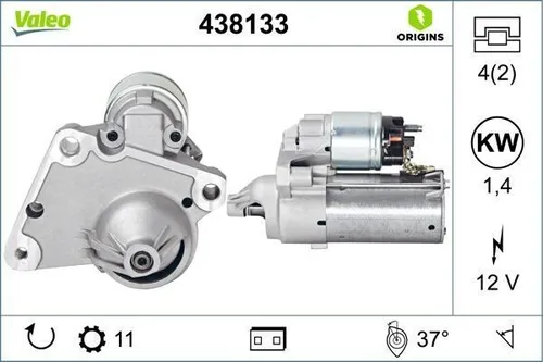 CS1260 Peugeot Partner Starter motor