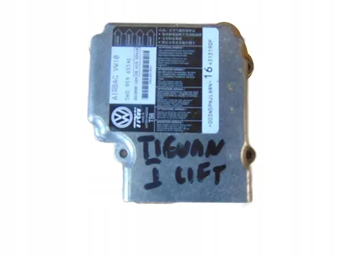 5N0959655AE Volkswagen Tiguan Airbag control unit/module
