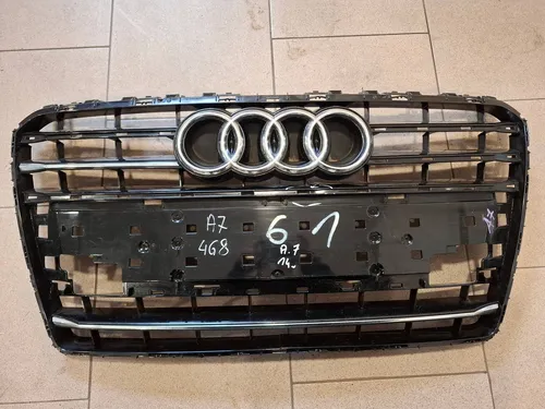 4G8853651CD Audi A7 S7 4G Front bumper upper radiator grill