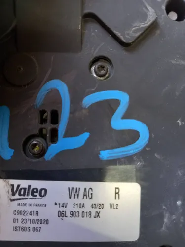 06L903018JX Audi A4 S4 B9 8W Generator/alternator