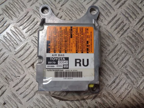 891700D540 Toyota Yaris Airbag control unit/module