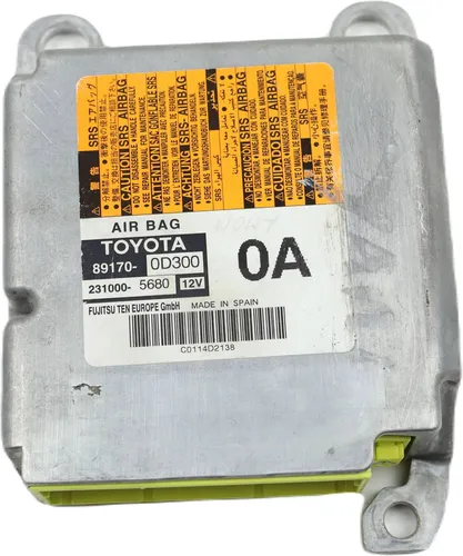 891700D300 Toyota Yaris Airbag control unit/module