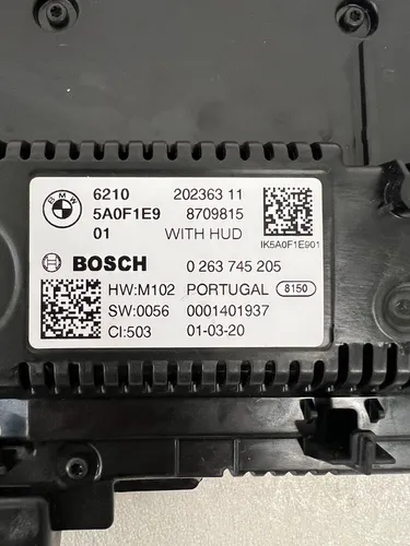 8709815 BMW X3 G01 Speedometer (instrument cluster)