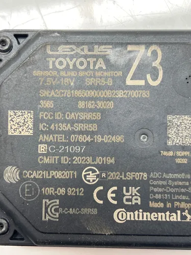 2023LJ0194 Toyota C-HR I Blind spot module