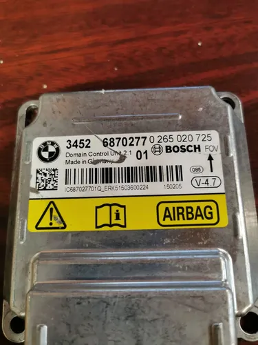 6870277 BMW X5 F15 Airbag control unit/module