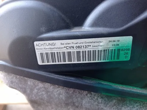 CVN Audi A4 S4 B9 Engine