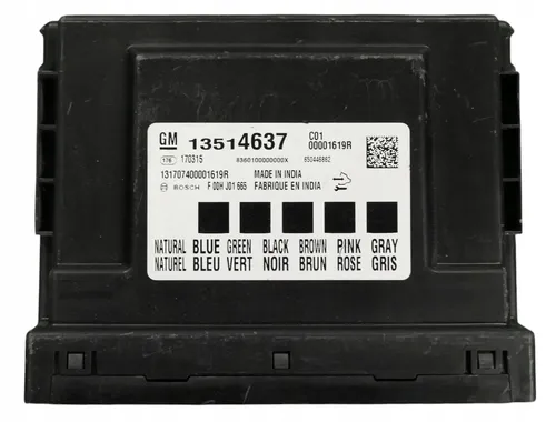 13514637 Opel Astra K Comfort/convenience module