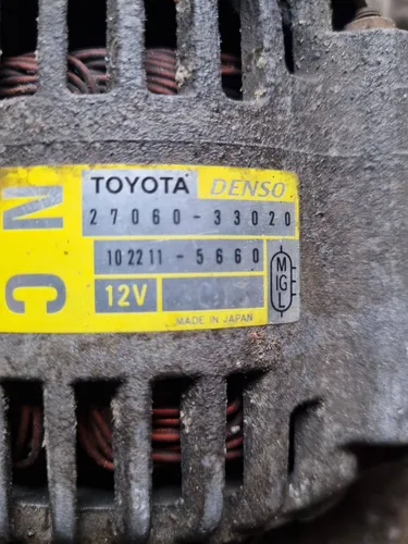 2706033020 Toyota Yaris Generator/alternator