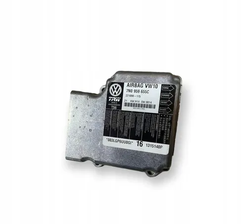 7N0959655C Volkswagen Sharan Airbag control unit/module
